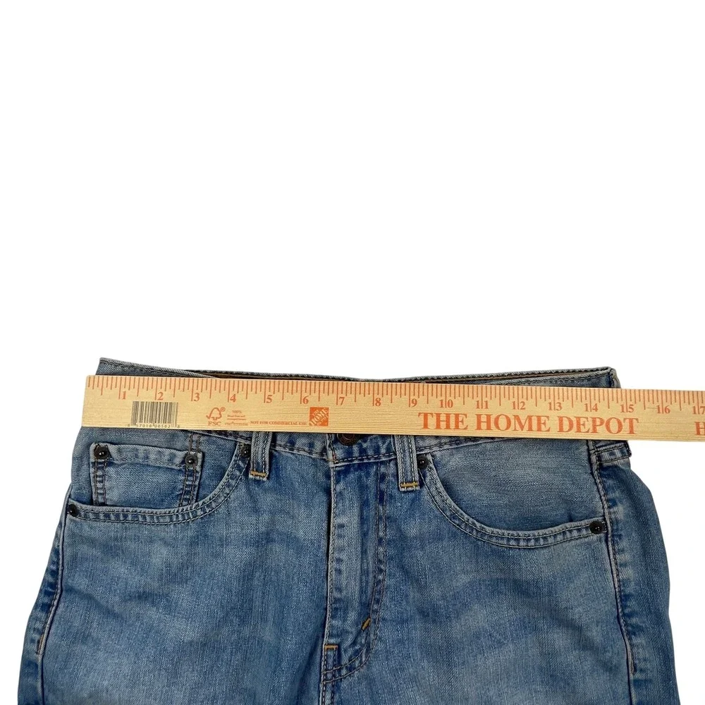 Levi's 505 Regular Fit Straight Leg Light Wash Blue Denim Jeans Mens 29x32 NWOT